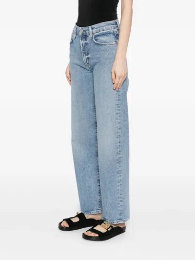 Agolde Petite Harper Jeans In Blue