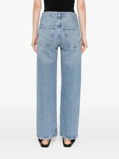 Agolde Petite Harper Jeans In Blue