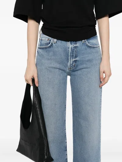 Agolde Petite Harper Jeans In Blue