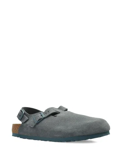 Birkenstock Tokio Suede Buckle Mules