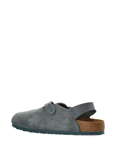 Birkenstock Tokio Suede Buckle Mules