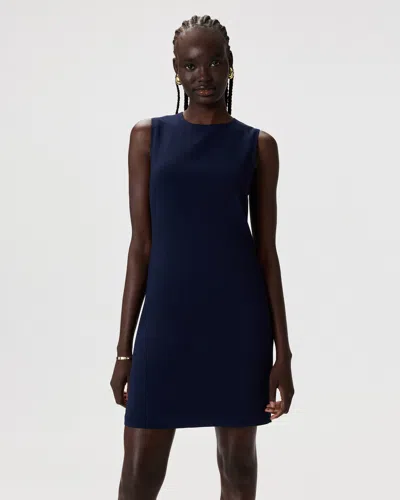 Quince Women's Fluid Crepe Sleeveless Shift Dress