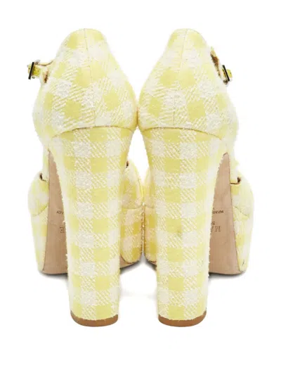 Pre-owned Malone Souliers  Check-print Pumps