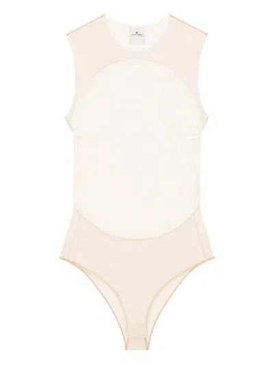Courrèges Illusion Circle Lace Bodysuit