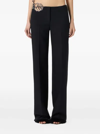 Blumarine Lace-embellished Trousers