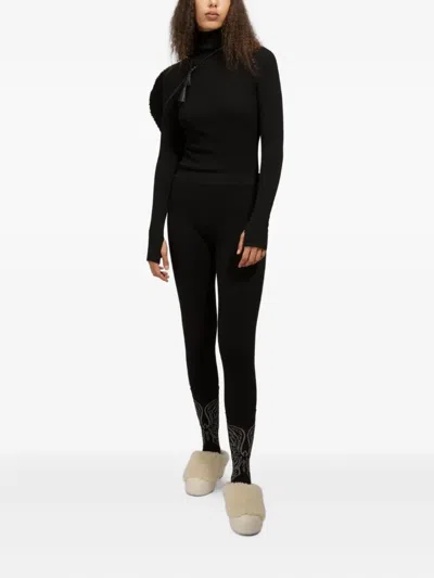 Bally Ribbed Cashmere Leggings