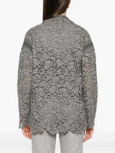 Ermanno Scervino Floral Lace Cardigan