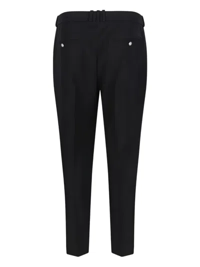 Balmain Button-fastening Wool Trousers