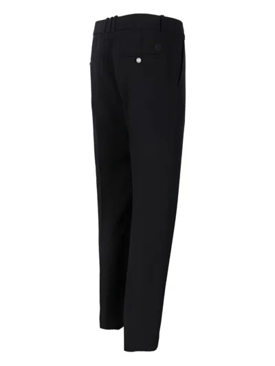Balmain Button-fastening Wool Trousers