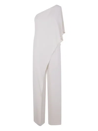 Ralph Lauren One-shoulder Ruffled Jumpsuit