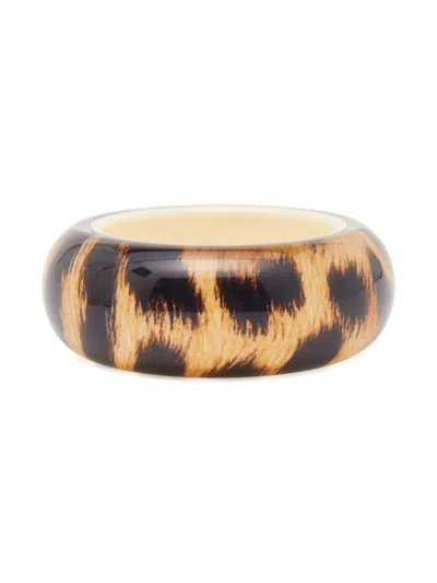 Pre-owned Roberto Cavalli Vintage 2024 Leopard-print Bracelet
