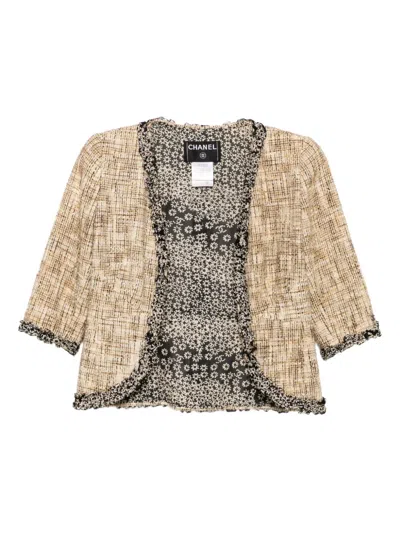 Pre-owned Chanel 2003 Tweed Jacket