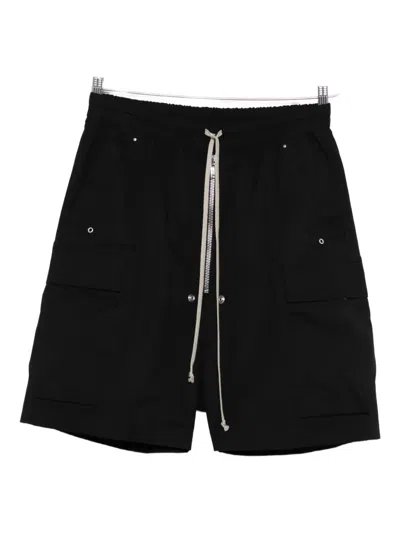 Rick Owens Drawstring Cargo Shorts