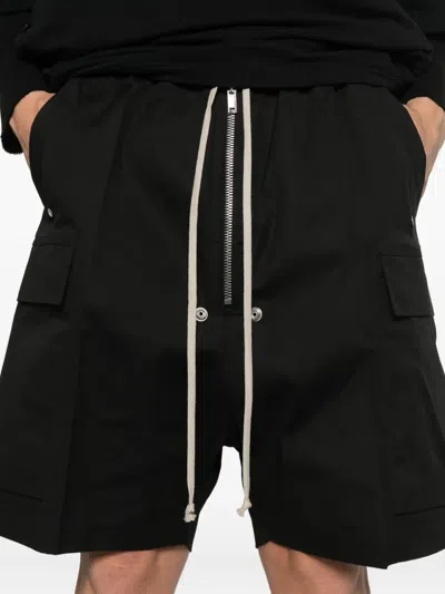 Rick Owens Drawstring Cargo Shorts