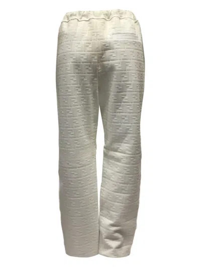 Fendi Zucca-embossed Track Pants