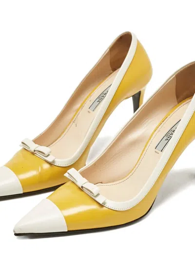 Pre-owned Prada 90mm Pointed-toe Heeled Pumps