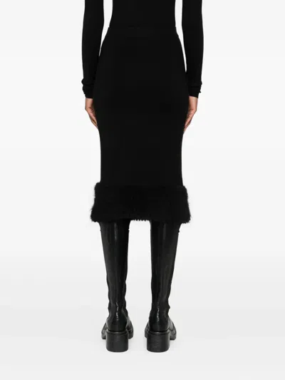 Moschino Skirt In Black