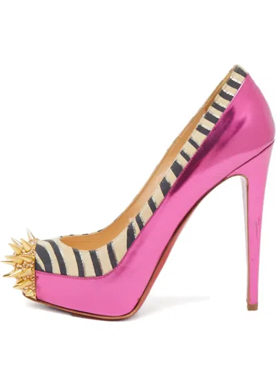 Pre-owned Christian Louboutin 140mm Asteroid Pumps