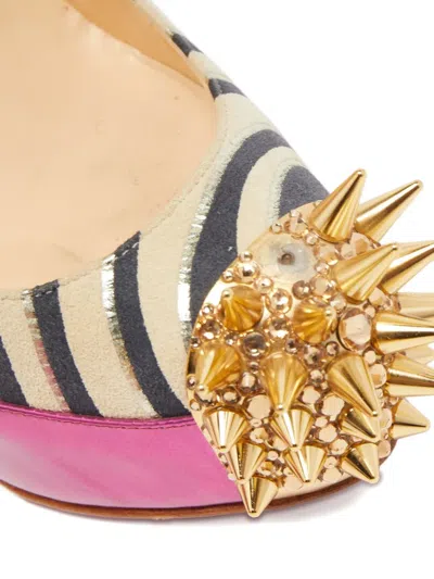 Pre-owned Christian Louboutin 140mm Asteroid Pumps