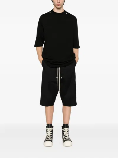 Rick Owens Drawstring Pockets Shorts