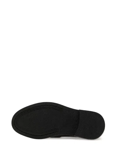 Filling Pieces Chain-link Perforated Loafers