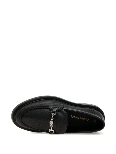 Filling Pieces Chain-link Perforated Loafers