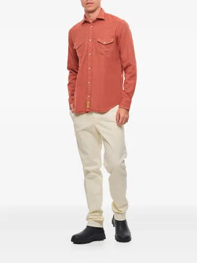 Pt Torino Button-zip Trousers In Neutral