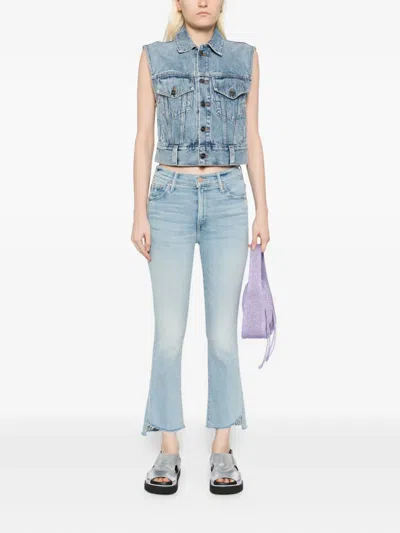 Mother The Insider Jeans In Blue