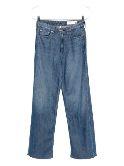 Rag & Bone Featherweight Logan Jeans In Blue