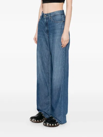 Rag & Bone Featherweight Logan Jeans In Blue