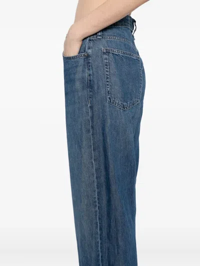 Rag & Bone Featherweight Logan Jeans In Blue
