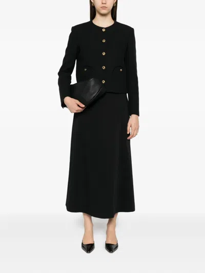 Blazé Milano Tweed Button-fastening Jacket In Black