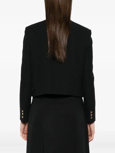 Blazé Milano Tweed Button-fastening Jacket In Black