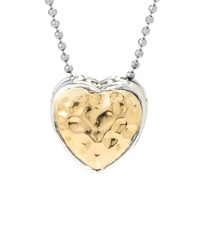 Samuel B. Silver & 18k Pendant