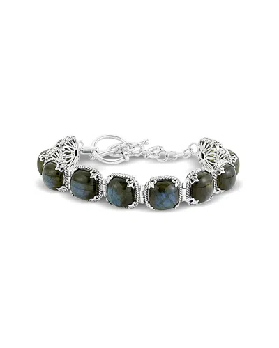 Samuel B. Silver Labradorite Bracelet