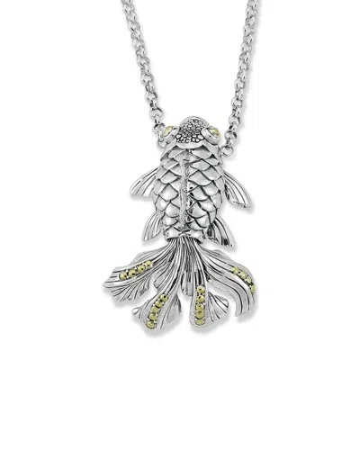 Samuel B. Silver & 18k Necklace