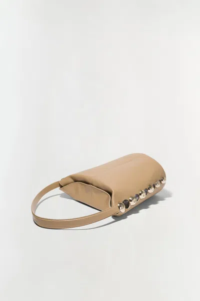 Simkhai Women's Amaya Suede Studded Bucket Bag In Desert
