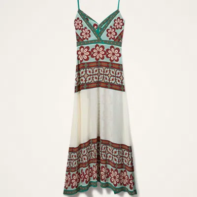 La Doublej Turn Around Floral-print Maxi Dress