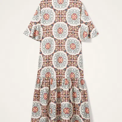 La Doublej Artemis Patterned Maxi Dress In Multi