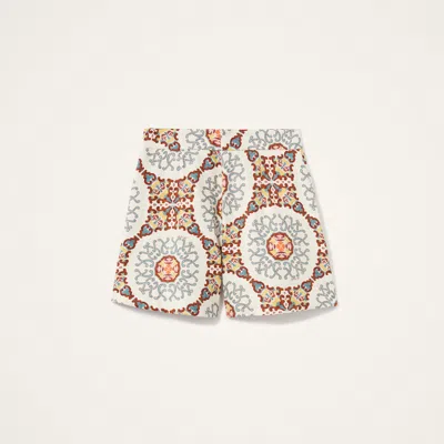 La Doublej Ballata Medallion Print Shorts