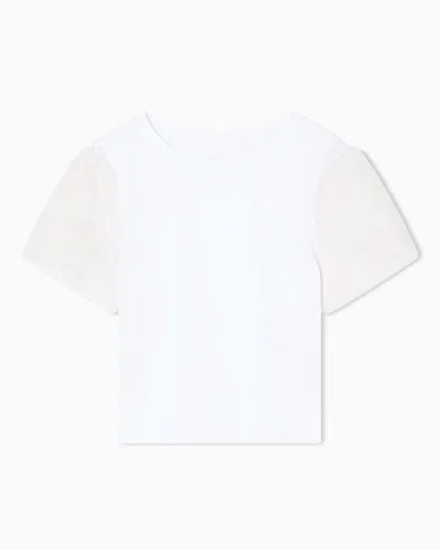 Armani Exchange Cropped T-shirts