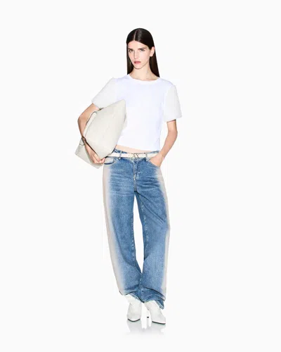 Armani Exchange Cropped T-shirts