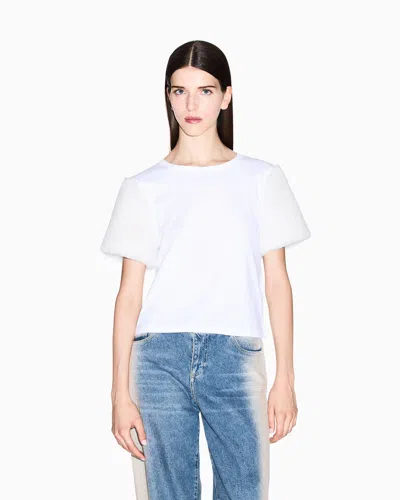 Armani Exchange Cropped T-shirts