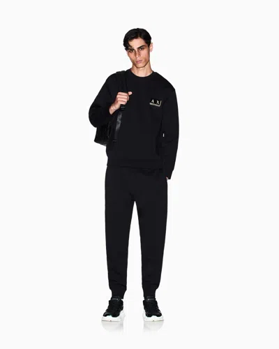 Armani Exchange Sweatshirts Without Hood In Black