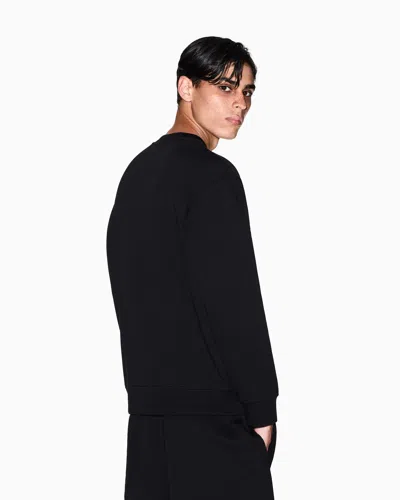Armani Exchange Sweatshirts Without Hood In Black