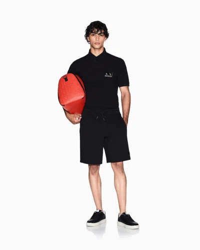 Armani Exchange Bermuda Shorts In Black