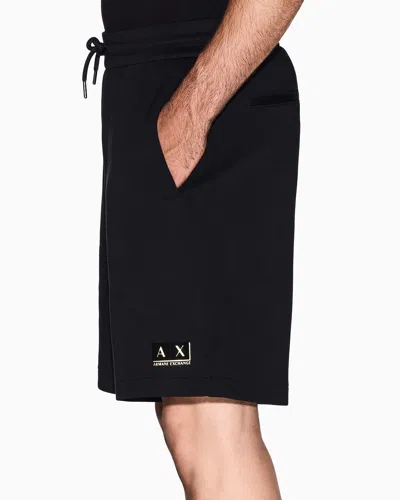 Armani Exchange Bermuda Shorts In Black
