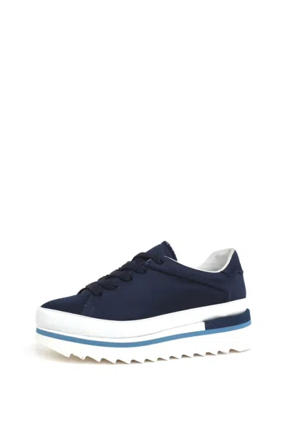 Softwaves Women's Licia Sneakers In White/ink