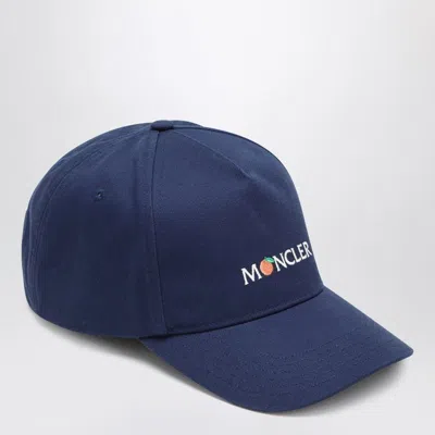 Moncler Genius Blue Baseball Cap With Logo