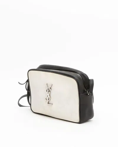 Saint Laurent Canvas Lou Camera Bag